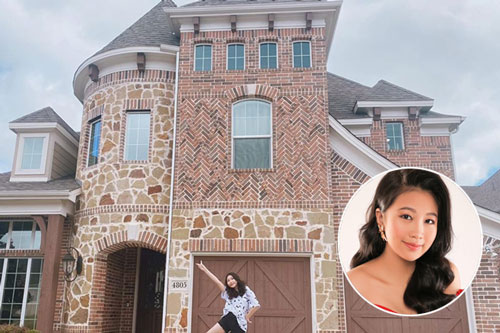 Nhà như lâu đài của hoa hậu nhí Ngọc Lan Vy
