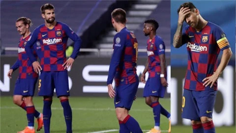 Barca đại bại 2-8 trước Bayern: Đã đến lúc Barca phải đập đi xây lại