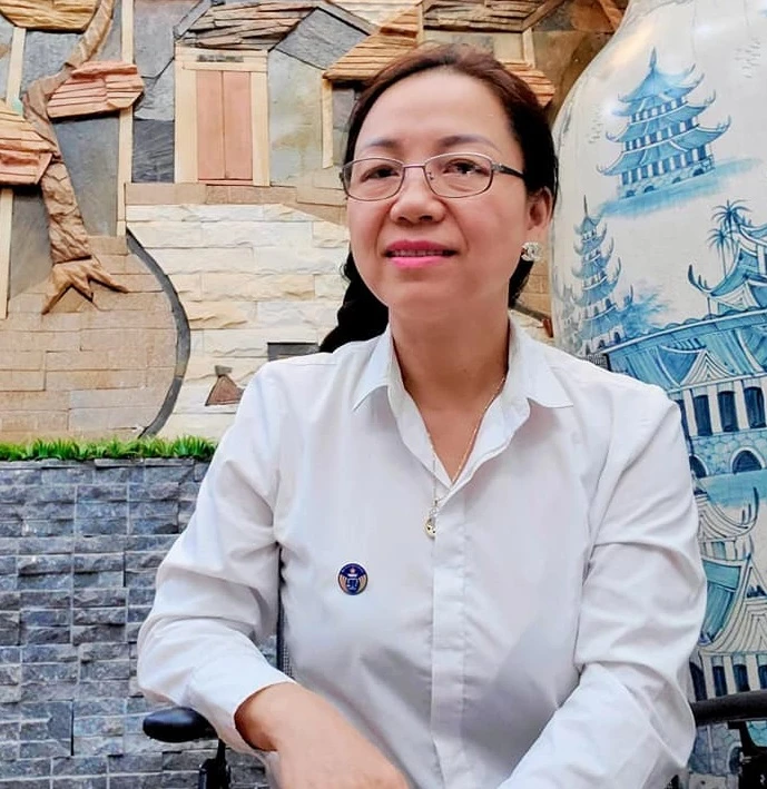 Luật sư Trung Thị Kim Anh, Giám đốc công ty Luật Trung Anh Kim (Hà Nội) trả lời phỏng vấn Doanh nghiệp Việt Nam.