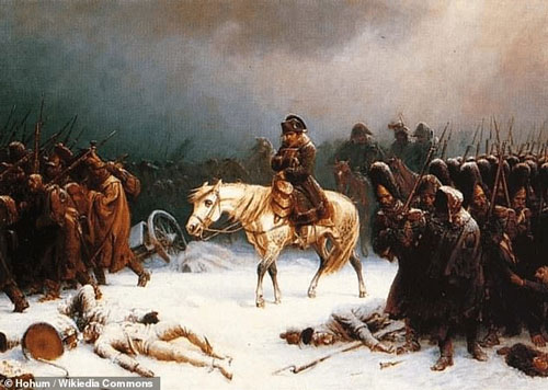 Hoàng đế Pháp Napoleon phải rút quân sau thất bại muối mặt ở Moscow. Hoàng đế Pháp Napoleon phải rút quân sau thất bại muối mặt ở Moscow.
