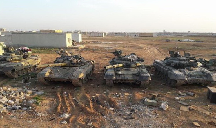 Shtora nội địa không giúp xe tăng Syria an toàn trước ATGM