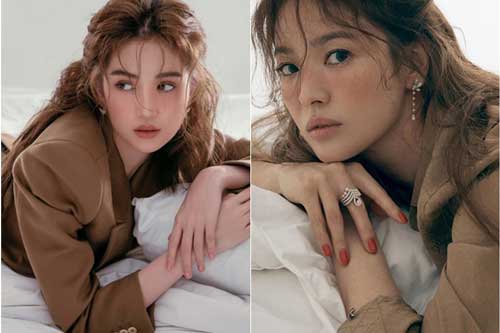 Bị netizen “la ó” bắt chước Song Hye Kyo trong bộ ảnh mới, Ngọc Trinh có động thái đáp trả bất ngờ