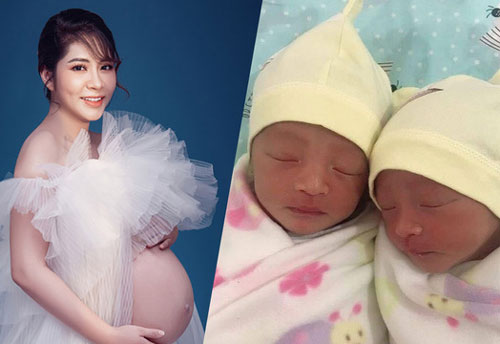 Đặng Thu Thảo sinh đôi con trai