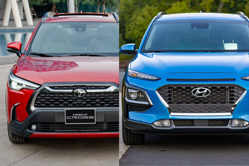 Cùng tầm giá, chọn Toyota Corolla Cross 1.8G hay Hyundai Kona 1.6 Turbo?
