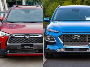 Cùng tầm giá, chọn Toyota Corolla Cross 1.8G hay Hyundai Kona 1.6 Turbo?