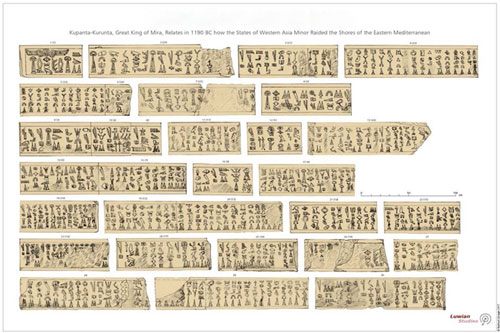 Bản khắc đá cổ 3.200 năm tuổi: Hé lộ bí ẩn tộc người biển