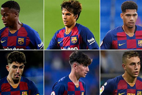 12' sao mai' La Masia hứa hẹn phục hưng Barca