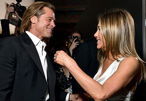Brad Pitt và Jennifer Aniston tái ngộ