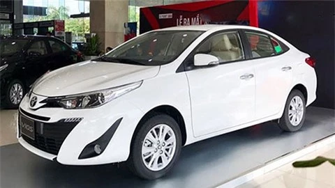 Toyota Vios trở lại ngôi vương, Honda City hụt hơi, Hyundai Accent giá rẻ giữ vững vị số 2