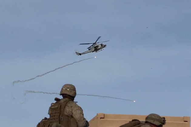 AH-64 Apache Mỹ phá hủy trạm kiểm soát Syria sau khi đoàn tuần tra bị chặn