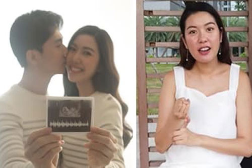 Á hậu Thúy Vân lần đầu khoe ảnh siêu âm thai nhi, hành động nguy hiểm khi mang bầu bị fan nhắc nhở