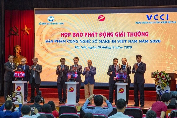 Giải thưởng "Sản phẩm công nghệ số Make in Vietnam năm 2020" được phát động vào chiều này 19/8/2020.