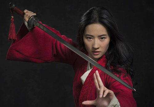 Lưu Diệc Phi tập võ cho 'Hoa Mộc Lan'