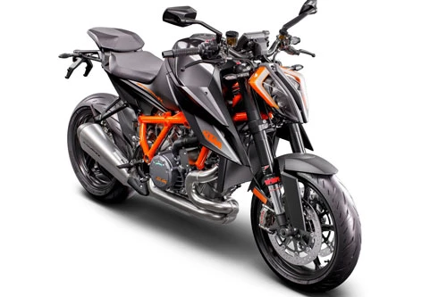 =7. KTM 1290 Super Duke R 2020 (vận tốc tối đa: 299 km/h).