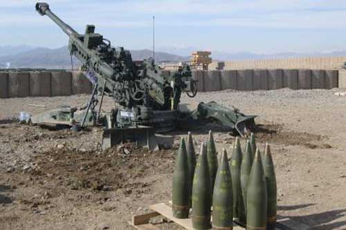 Lựu pháo Mỹ được trang bị đạn Mach 5