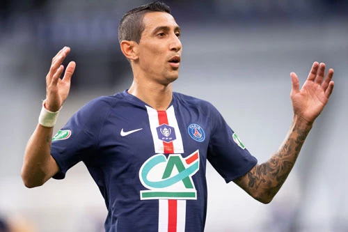 Tiền vệ phải: Angel Di Maria (PSG).