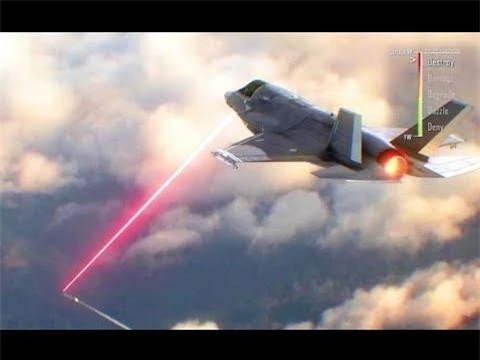 F-35 trang bi vu khi laser, Mythua nhan kho 