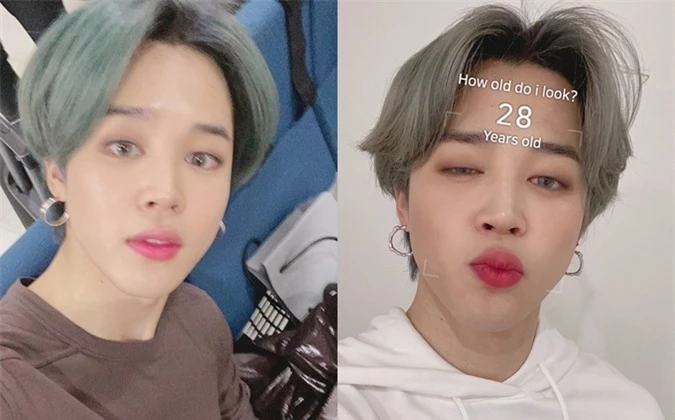 Ji Min (BTS) gây tranh cãi vì dùng filter chỉnh ảnh quá... nữ tính - Ảnh 3