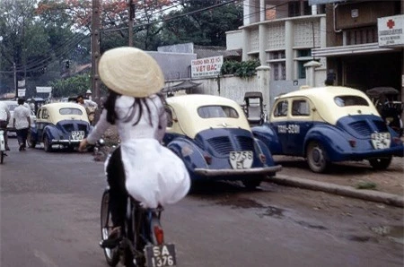 Nữ sinh Nha Trang năm 1968.