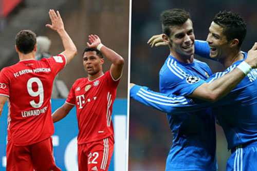 Gnabry-Lewandowski phá kỷ lục ghi bàn của Ronaldo-Bale