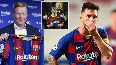 Messi tuyên bố muốn rời Barca trong buổi gặp đầu tiên với HLV Koeman