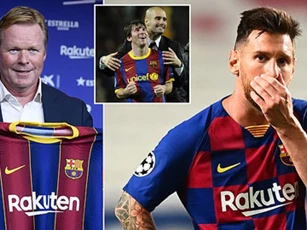 Messi tuyên bố muốn rời Barca trong buổi gặp đầu tiên với HLV Koeman