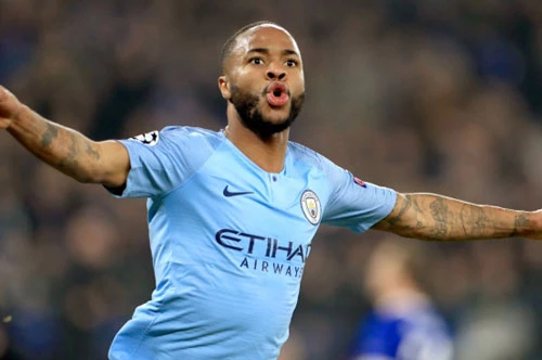 =4. Raheem Sterling (Man City - 300.000 Bảng/tuần).