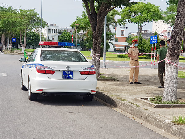 Công an Quảng Ngãi khảo sát, chuẩn bị đón công dân đang ở Đà Nẵng muốn về quê