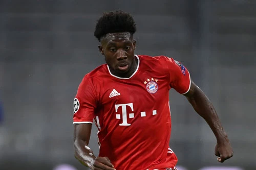 Hậu vệ trái: Alphonso Davies (Bayern Munich).