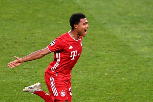 Tiền vệ phải: Serge Gnabry (Bayern Munich).