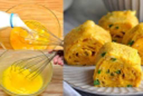 Thêm một thứ nước đặt biệt trước khi rán, trứng chiên sẽ xốp mịn, thơm lừng