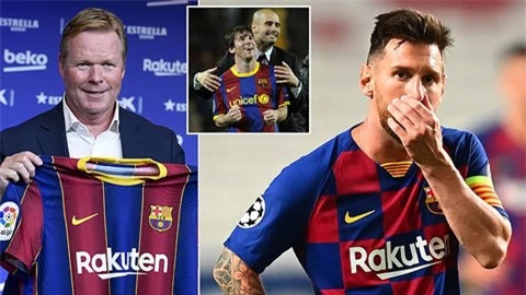 Messi tuyên bố muốn rời Barca trong buổi gặp đầu tiên với HLV Koeman