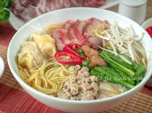 Bí quyết nấu hủ tiếu mì ngon như người Hoa
