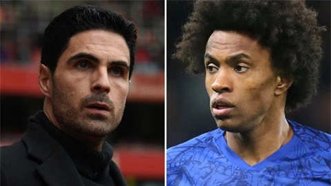 Willian: 'Arteta muốn đưa Arsenal vô địch Champions League trong 3 năm tới' 