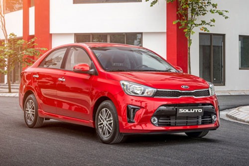 Kia Soluto giảm giá hấp dẫn trong tháng 8, quyết đấu với Toyota Vios, Hyundai Accent