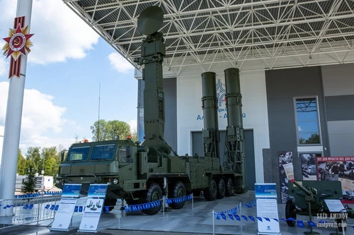 Tổ hợp phòng thủ tên lửa đạn đạo Abakan được trưng bày tại Triển lãm Army-2020. Ảnh: Defence Blog.