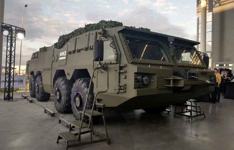 Kalashnikov ra mắt khung gầm quân sự mới cho hệ thống phòng không