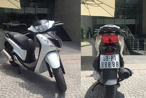 Dàn xe Honda SH biển khủng, giá 'chát' tại Việt Nam