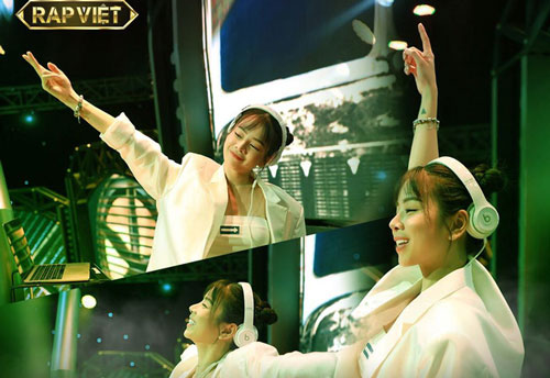 Chân dung nữ DJ xinh đẹp được nhiều người truy tìm trong Rap Việt