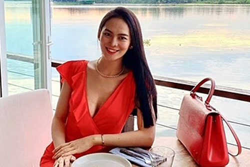 Sang Lê sắp sinh con thứ hai