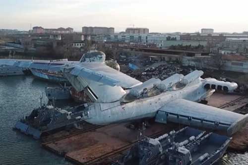 'Quái vật biển Caspian' bắt đầu thực hiện hành trình cuối