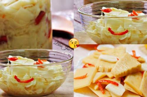 Cách muối măng tươi chua ngon không bị váng