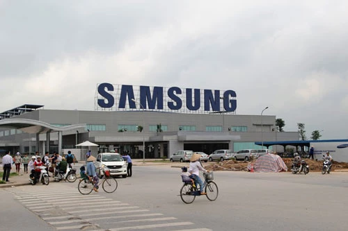 Samsung Electronics Vietnam khẳng định tin dời nhà máy sang Ấn Độ là giả. Ảnh: Nikkei.