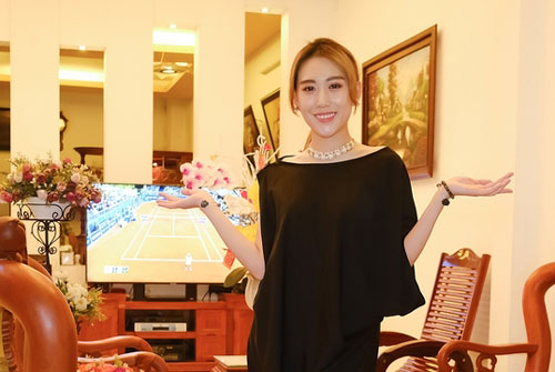 Nhà phố hơn 600 m2 của hoa hậu Phan Hoàng Kim