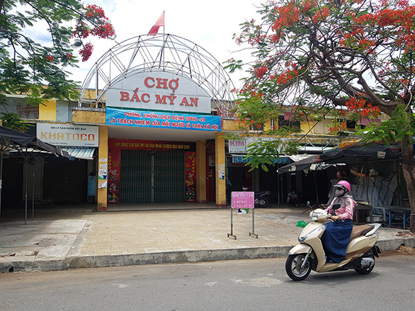 Đà Nẵng: Loạt tiểu thương chợ Bắc Mỹ An tiếp xúc với bệnh nhân 1017 dương tính trong cộng đồng