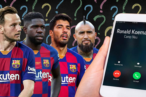 Sau Suarez, thêm 3 sao bự bị Koeman gạch tên khỏi kế hoạch