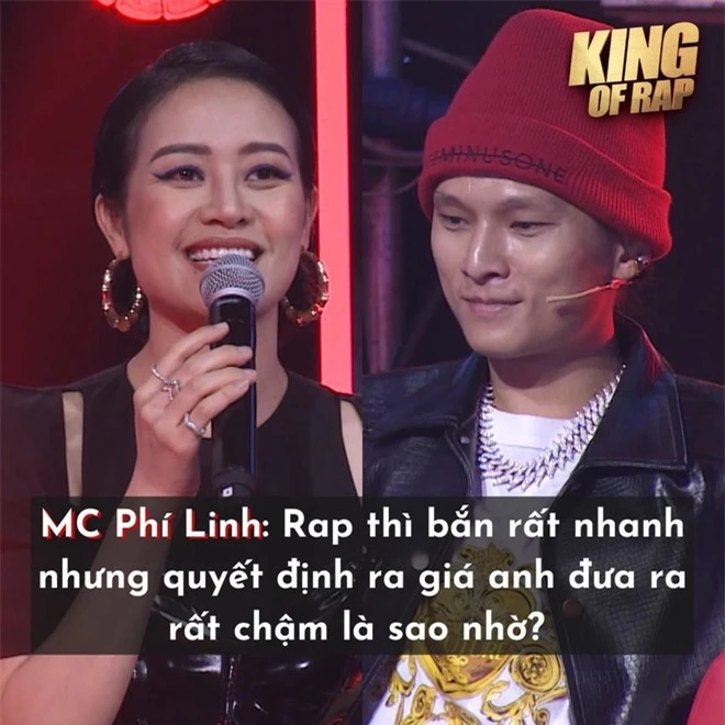 Cư dân mạng phản ứng với những màn cà khịa hài hước của MC Phí Linh: Các anh ra punch line còn ít hơn cả MC - Ảnh 3.
