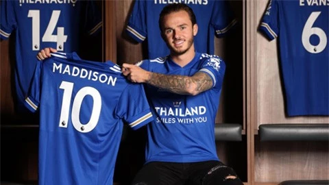 Leicester trói chân Maddison thêm 4 năm, chấm dứt tham vọng của M.U