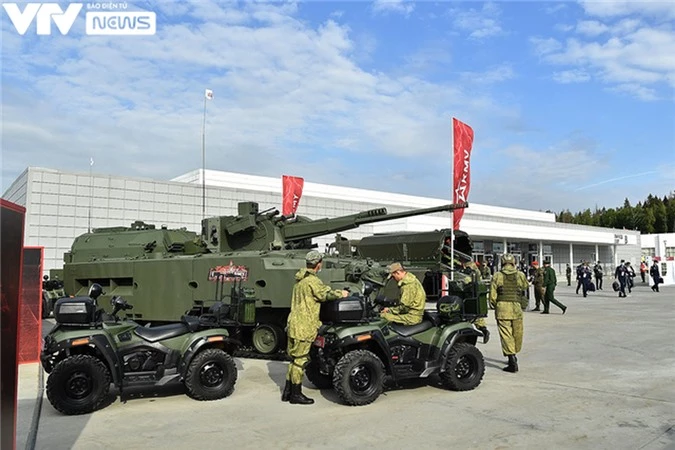 Ngắm dàn vũ khí tối tân bên lề Army Games 2020 ở Nga - Ảnh 3.