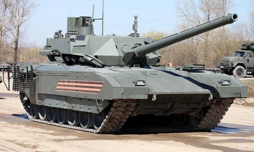 Xe tăng chiến đấu chủ lực T-14 Armata của Nga. Ảnh: TASS.